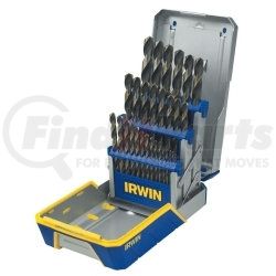 3018005 by HANSON - 29 Piece Black and Gold Metal Index Drill Bit Set