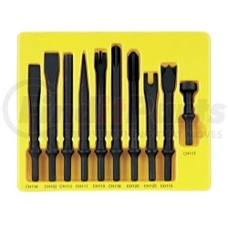 CS110 by GREY PNEUMATIC - 10 Pc. .401 Shank General Service Chisel Set