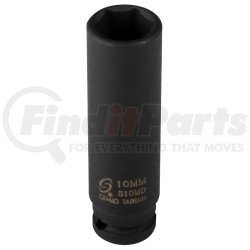 810MD by SUNEX TOOLS - 1/4" Drive 10mm Impact Socket Deep