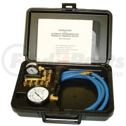 34580 by SG TOOL AID - Automatic Transmission And Engine Oil Pressure Tester With Two Gages In Molded Plastic Storage Case