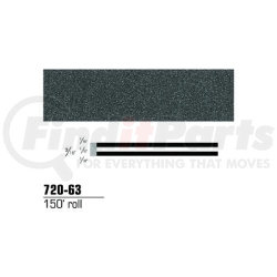 720-63 by 3M - Trim Stripe Tape - Scotchcal™ Striping Tape, Charcoal Metallic, 3/16"