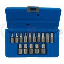 53228 by HANSON - 15 Piece Hex Head  Multi Spline Extractor Set