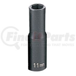 1011MD by GREY PNEUMATIC - 3/8" Drive x 11mm Deep Impact Socket