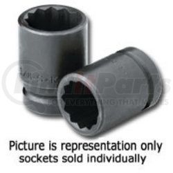 35440 by SK HAND TOOL - 3/4" Dr Thin Wall 12 Pt Impact Socket 1-1/4"