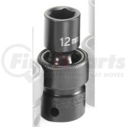 1012UM by GREY PNEUMATIC - 3/8" Drive x 12mm Standard Universal Impact Socket