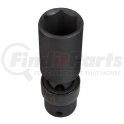 313UMD by SUNEX TOOLS - 3/8" Dr Universal Deep Impact Socket, 13mm