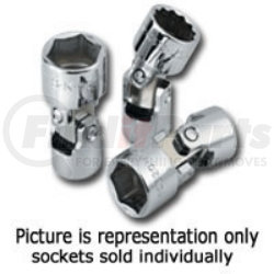 40624 by SK HAND TOOL - 3/8" Drive 6 Point Flex Socket 3/4"