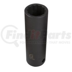 234ZMD by SUNEX TOOLS - 1/2" Drive 12 Point Deep Impact Socket 34mm