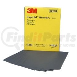 02034 by 3M - 3M WETORDRY ABRASIVE SHEE