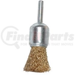 KTI-79210 by K-TOOL INTERNATIONAL - 1in. Coarse Crimped End Wire Brush