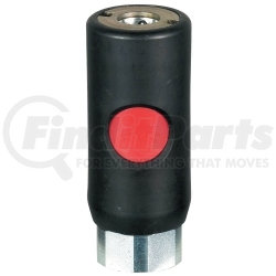 USC 061201 by PREVOST - 1/4 FEMALE SAFETY COUPLING TRU-FLATE SERIES