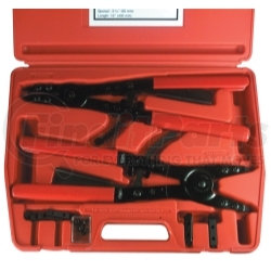 9402 by ASTRO PNEUMATIC - 2 Pc. Large  16" ­Ratcheting  Snap Ring Pliers with  Replaceable Tips