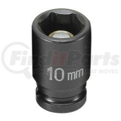 910MG by GREY PNEUMATIC - 1/4" Drive x 10mm Magnetic Standard
