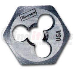 6641 by HANSON - High Carbon Steel Hexagon 1" Across Flat Die 11mm-1.50