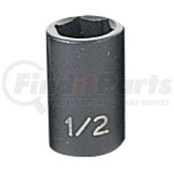 1016R by GREY PNEUMATIC - 3/8" Drive x 1/2" Standard Impact Socket