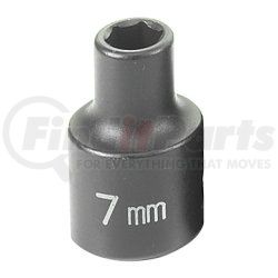 1007M by GREY PNEUMATIC - 3/8" Drive x 7mm Standard Impact Socket