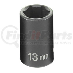 1013M by GREY PNEUMATIC - 3/8" Drive x 13mm Standard Impact Socket