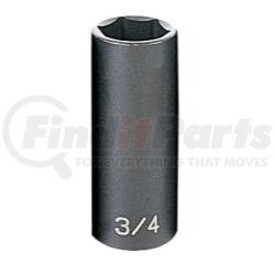 1024D by GREY PNEUMATIC - 3/8" Drive x 3/4" Deep Impact Socket