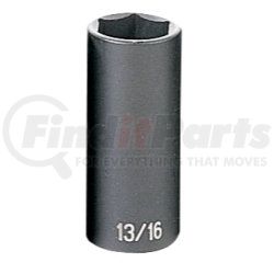 1026D by GREY PNEUMATIC - 3/8" Drive x 13/16" Deep Impact Socket