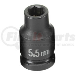 955MG by GREY PNEUMATIC - 1/4" Drive x 5.5mm Magnetic Standard