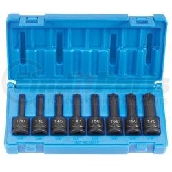 1300T by GREY PNEUMATIC - 1/2" Drive 8 Piece Internal Star Impact Driver Set