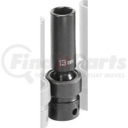 1013UMD by GREY PNEUMATIC - 3/8" Drive x 13mm Deep Universal Impact Socket