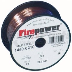 1440-0210 by FIREPOWER - .23 Solid MIG Wire, 2 lb Spool