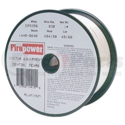 1440-0240 by FIREPOWER - .030? Aluminum Solid Wire, 1 lb.