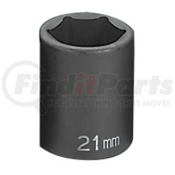 2021M by GREY PNEUMATIC - 1/2" Drive x 21mm Standard