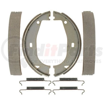 818PG by RAYBESTOS - Raybestos Element3 Organic Parking Brake Shoe