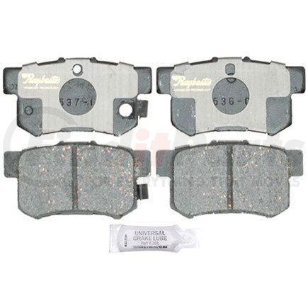 ATD537C by RAYBESTOS - Brake Parts Inc Raybestos AT Overstock Ceramic Disc Brake Pad Set