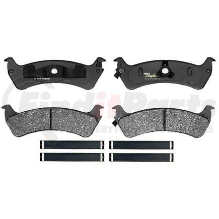 ATD667AC by RAYBESTOS - Disc Brake Pad RR