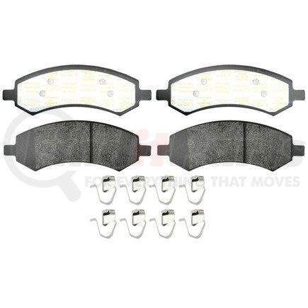 ATD1084M by RAYBESTOS - Disc Brake Pad Set Semi Metallic