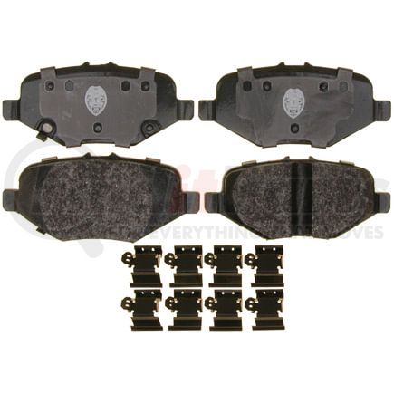 ATD1612P by RAYBESTOS - Brake Parts Inc Raybestos Police Overstock Metallic Disc Brake Pad Set