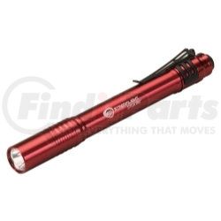 66120 by STREAMLIGHT - Stylus Pro® Alkaline Battery-Powered White LED Pen Light, Red