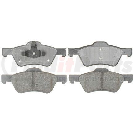 ATD1047C by RAYBESTOS - Brake Parts Inc Raybestos AT Overstock Ceramic Disc Brake Pad Set