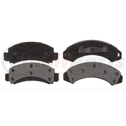 PG-D249M by RAYBESTOS - Raybestos Element3 Metallic Brake Pad Set