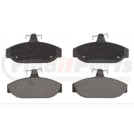 PG-D255M by RAYBESTOS - Raybestos Element3 Metallic Brake Pad Set