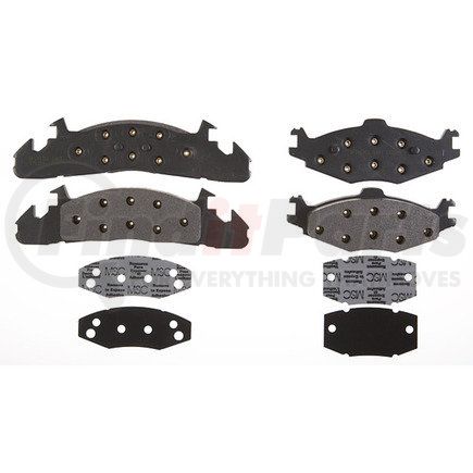 PG-D259M by RAYBESTOS - Raybestos Element3 Metallic Brake Pad Set