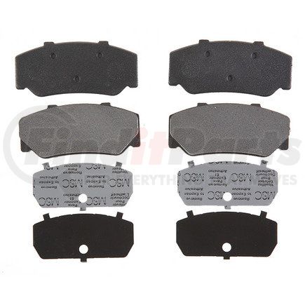 PG-D270M by RAYBESTOS - Raybestos Element3 Metallic Brake Pad Set