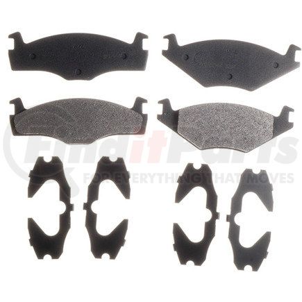 PGD280DM by RAYBESTOS - Raybestos Element3 Metallic Brake Pad Set