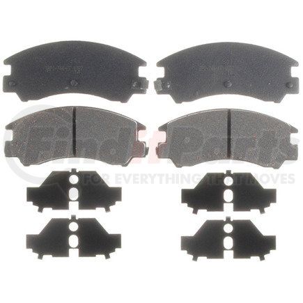 PGD311C by RAYBESTOS - Raybestos Element3 Ceramic Brake Pad Set