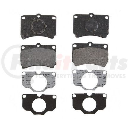 Raybestos PG-D319M Disc Brake Pad Set Raybestos Element3 Metallic Brake Pad Set