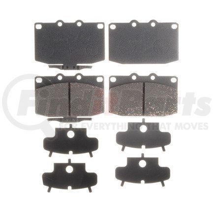 PGD331C by RAYBESTOS - Raybestos Element3 Ceramic Brake Pad Set