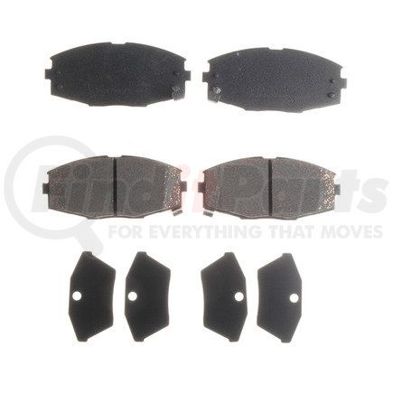 Raybestos PGD336C Disc Brake Pad Set Raybestos Element3 Ceramic Brake Pad Set