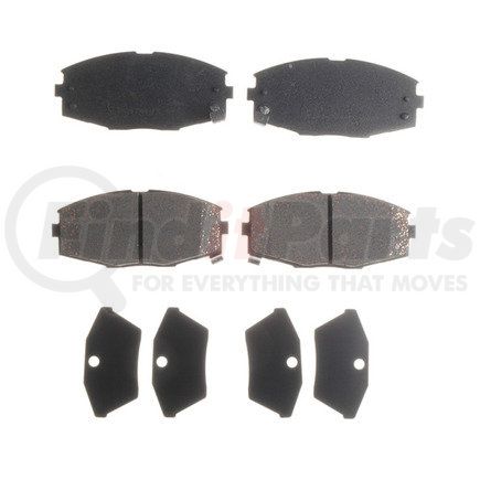 PGD336C by RAYBESTOS - Brake Parts Inc Raybestos Element3 Ceramic Disc Brake Pad Set