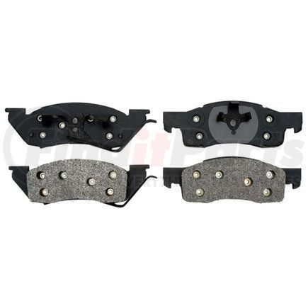 Raybestos PG-D344AM Disc Brake Pad Set Raybestos Element3 Metallic Brake Pad Set