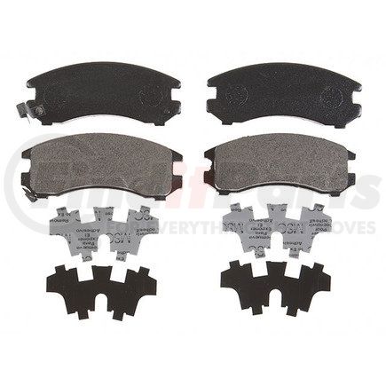 PG-D357M by RAYBESTOS - Raybestos Element3 Metallic Brake Pad Set