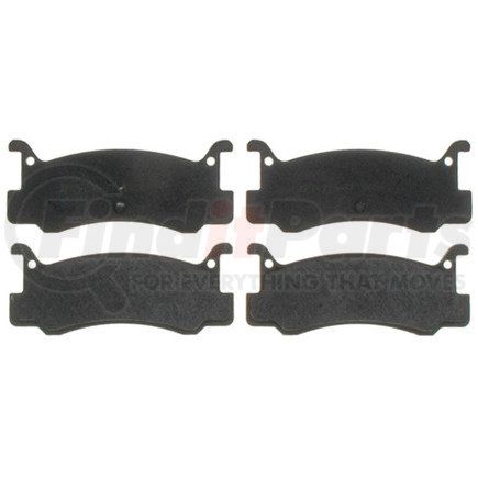 PG-D366 by RAYBESTOS - Raybestos Element3 Organic Brake Pad Set