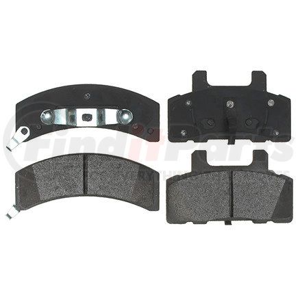 PG-D368M by RAYBESTOS - Raybestos Element3 Metallic Brake Pad Set